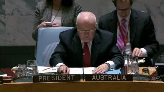7313th meeting on the election of five members of the International Court of Justice