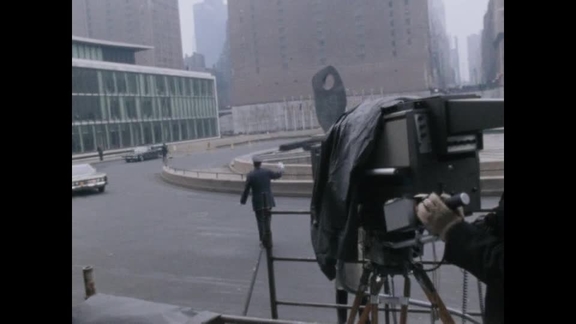 President of France Visits UN Headquarters