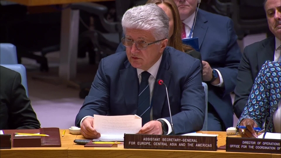 Miroslav Jenča (DPPA) on maintenance of peace and security of Ukraine - Security Council, 9940th meeting