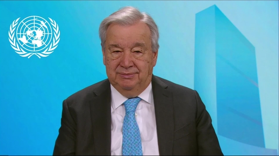António Guterres (Secretary-General) on the entry into force of the agreement on marine biological diversity of areas beyond national jurisdiction