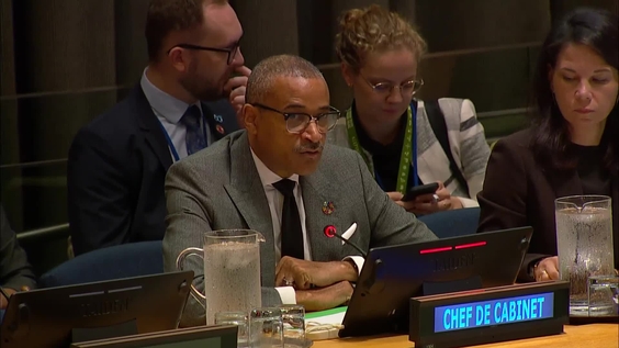Courtenay Rattray (Chef de Cabinet, on behalf of Secretary General) at the High-level Meeting on International Day for the Total Elimination of Nuclear Weapons - General Assembly, 80th session