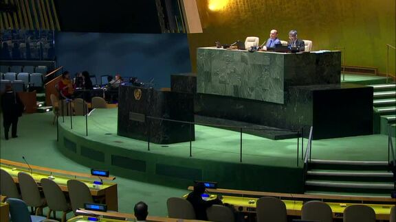 38th Plenary Meeting of General Assembly 74th Session