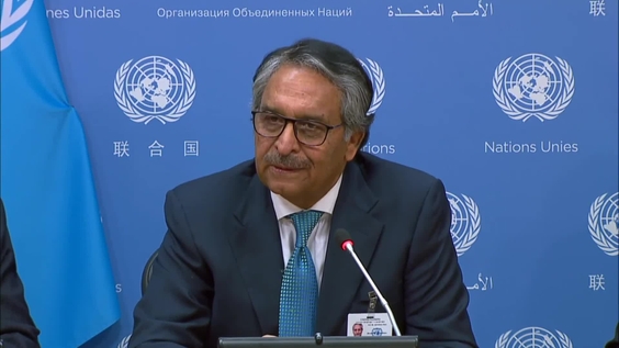 Press Conference: H.E. Mr. Jalil Abbas Jilani, Minister for Foreign Affairs of Pakistan