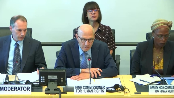 Launch of the UN Human Rights Report 2025.