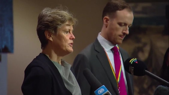 Dame Barbara Woodward (UK) on the Situation in Sudan - Security Council Media Stakeout