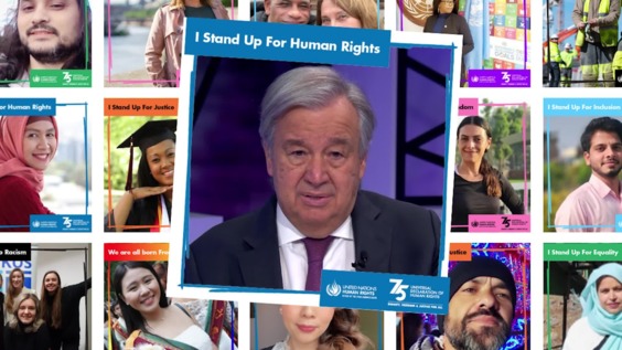 António Guterres (UN Secretary-General) on Human Rights Day 2022