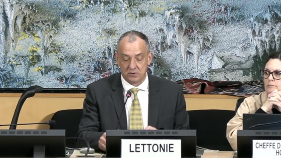 Latvia UPR Adoption - 52nd Session of Universal Periodic Review