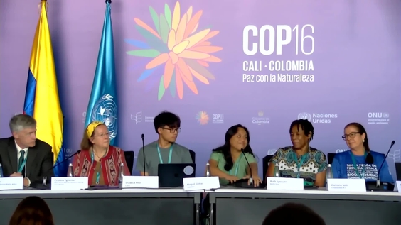 Press Conference: From Agreements to Actions – The Global Biodiversity Framework needs Human Rights at its Heart – United Nations Biodiversity Conference 2024