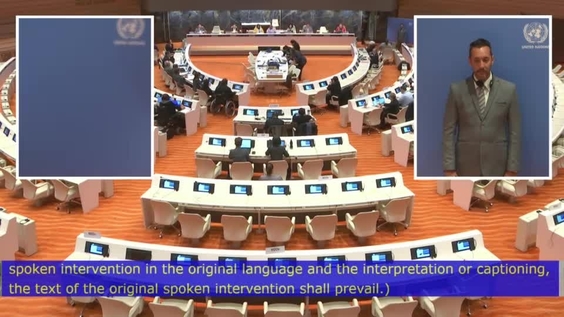 Consideration of Cuba (Cont'd) - 458th Meeting, 21st Session Committee on Rights of Persons with Disabilities