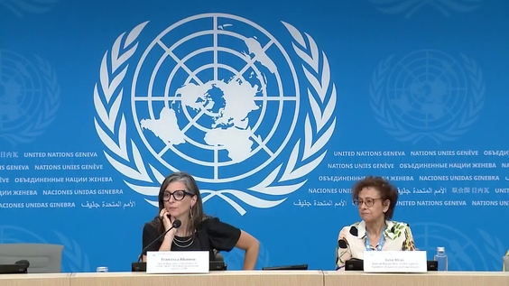 OHCHR Special Procedures - Press conference: Human rights situation in Gaza and OPT