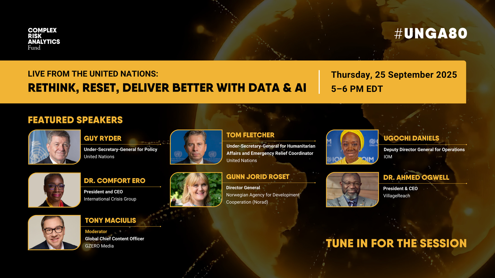 Rethink, Reset, Deliver Better with Data and AI (CRAF'd)