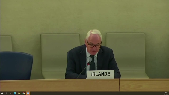 Ireland UPR Adoption - 39th Session of Universal Periodic Review