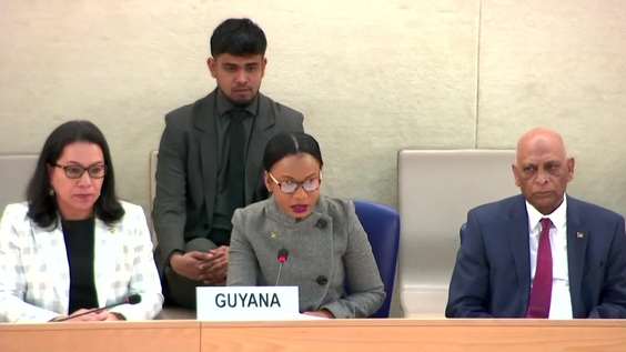 Guyana UPR Adoption - 49th Session of Universal Periodic Review