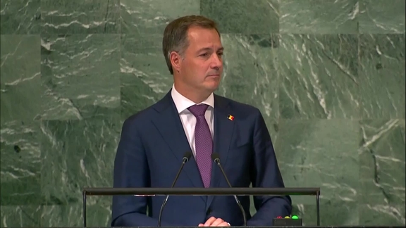 Belgium - Prime Minister Addresses General Debate, 77th Session