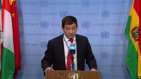 Deputy Permanent Representative of Russian Federation Briefs Press
