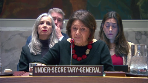 Rosemary DiCarlo (DPPA) on behalf of António Guterres (UN Secretary-General) on threats to international peace and security - Security Council, 10085th meeting