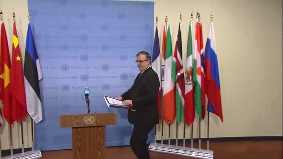 Marcelo Ebrard (Mexico) on the humanitarian space, Cuba, DPRK - Security Council Media Stakeout