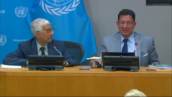 Bhanu Neupane (UNESCO) on the Launch of the World Water Development Report - Press Conference