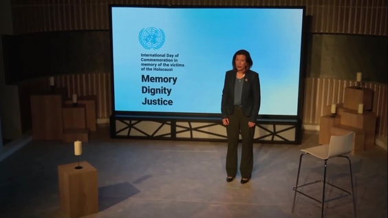 United Nations Holocaust Memorial Ceremony marking the 2022 International Day of Commemoration in memory of the victims of the Holocaust