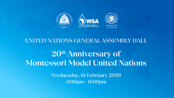 20th Anniversary of Montessori Model United Nations