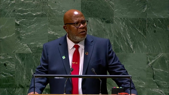 Dennis Francis (General Assembly President) at the Opening of the 78th Session of the General Assembly