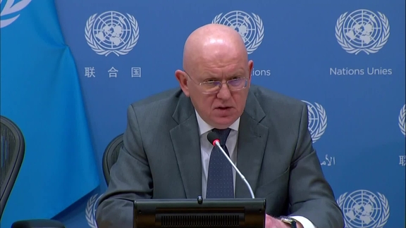 Press Conference: Ambassador Vassily Nebenzia, Permanent Representative of the Russian Federation and President of the Security Council for the month of April on the Security Council's Programme of Work for the month of April 2023