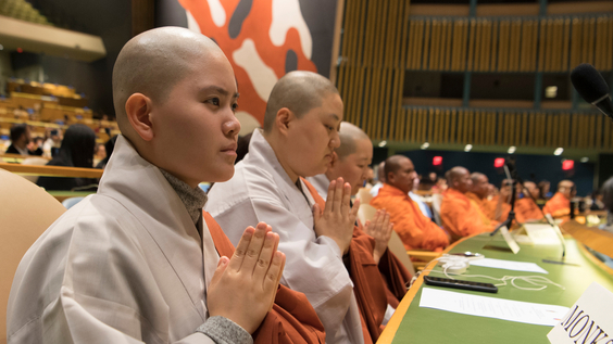 António Guterres (Secretario General) con motivo del Día de Vesak 2025