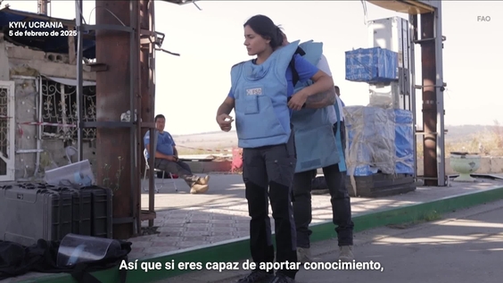 Ucrania: Una científica evalúa las tierras agrícolas