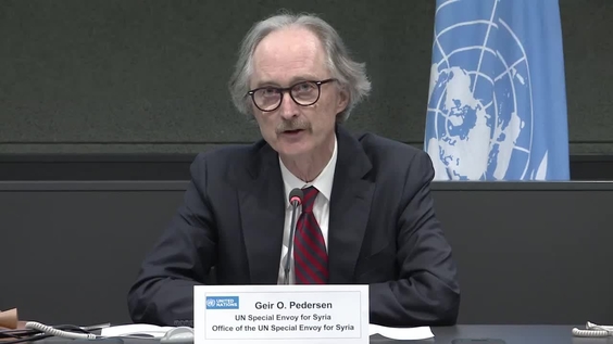UN Special Envoy for Syria - Press Conference