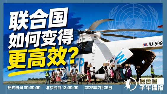联合国子午播报丨2026年7月29日