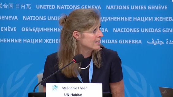 UN-Habitat - Press Briefing: Challenges for Women and Girls Returning to Afghanistan