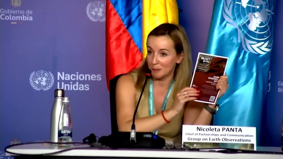 Press Conference: Unveiling the world's first comprehensive open resource for mapping ecosystems – United Nations Biodiversity Conference 2024