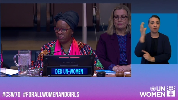 10th plenary meeting - Commission on the Status of Women, Seventieth session (CSW70) - Voluntary presentations by Member States on the review theme