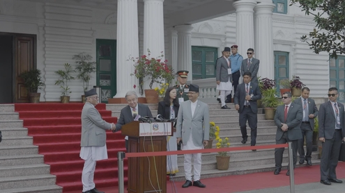 António Guterres (UN Secretary-General) Joint Press Encounter with the Prime Minister of Nepal, Mr. Pushpa Kamal Dahal 'Prachanda'