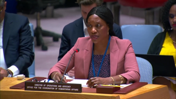 Edem Wosornu (OCHA) on the humanitarian situation in Sudan  - Security Council, 9394th meeting