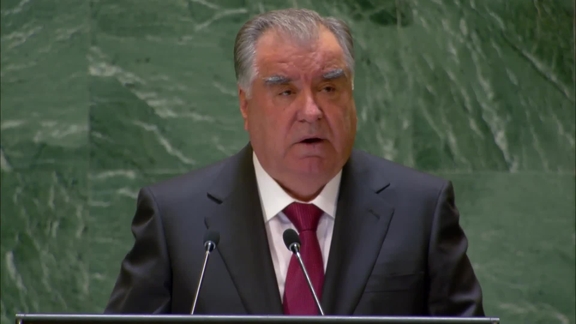 Tajikistan - President Addresses General Debate, 79th Session