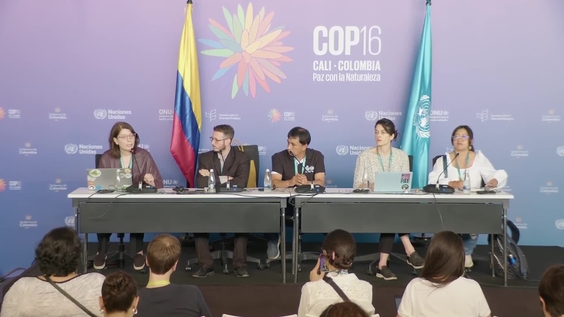 Press Conference: What COP16 leaves us and what we need – A vision from Latin America – United Nations Biodiversity Conference 2024