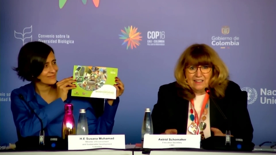Press Conference: Outlining what to expect at COP 16 – United Nations Biodiversity Conference 2024