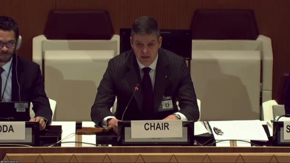 1st Meeting, 2nd Session Open-ended Working Group on Reducing Space Threats