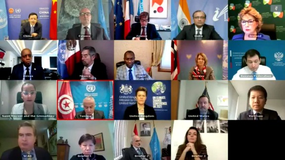 Middle East (Syria Chemical Weapons) - Security Council Open VTC