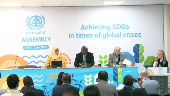 Official Closing Press Conference - 2nd session of the UN Habitat Assembly