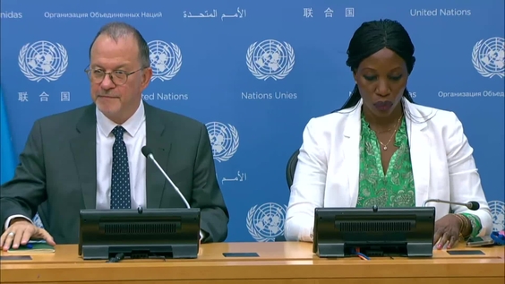 Ted Chaiban and Edem Wosornu on the situation of children affected by the conflict in Sudan - Press Conference
