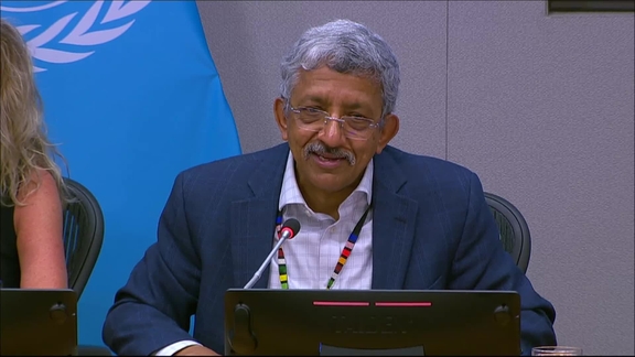 Chandramouli Ramanathan (UN Controller) and others on the UN Budget - Press Conference