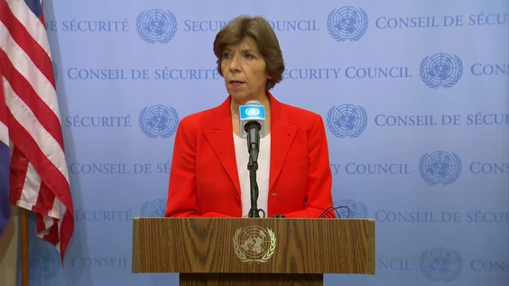 Catherine Colonna (Minister for Europe and Foreign Affairs of France) on upholding international peace and security - Security Council Media Stakeout