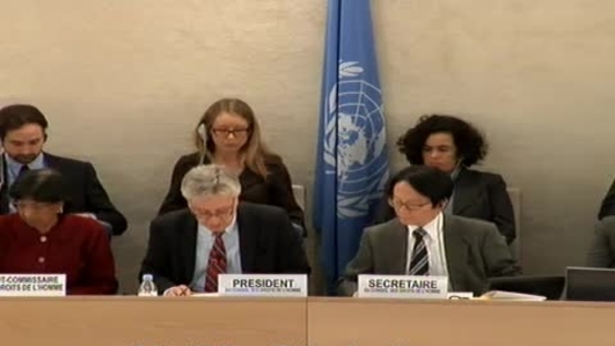 Item:7 - General Debate 40th Meeting 22nd Regular Session Human Rights ...