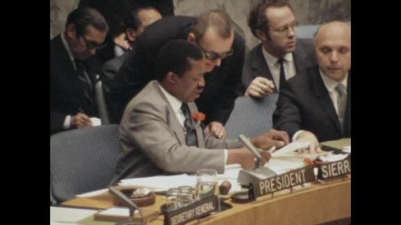 1612th, 1613th Meetings of Security Council