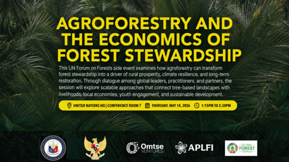 Agroforestry and the Economics of Forest Stewardship: Reframing Forest Landscapes for Rural Prosperity, Climate Resilience and Restoration (UNFF21 Side Event)