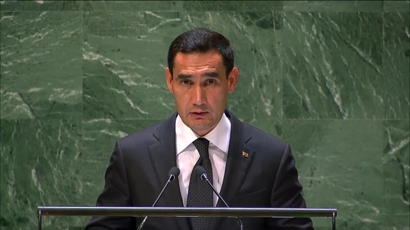 Turkmenistan - President Addresses General Debate, 78th Session