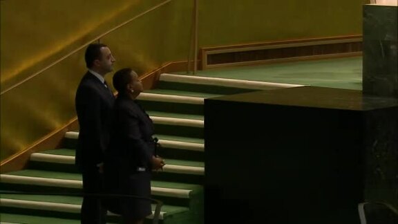 Prime Minister of Georgia Addresses General Assembly