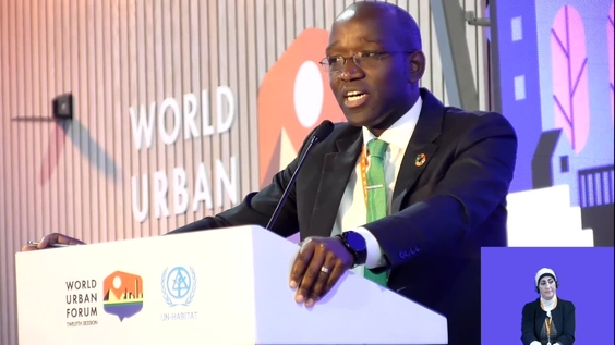 Dialogue 3: Stronger together (World Urban Forum 12th Session)